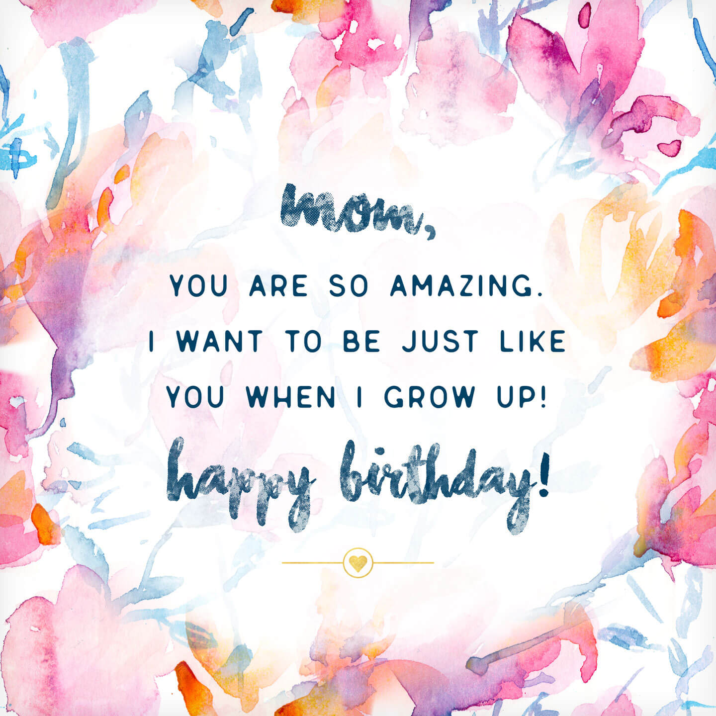What To Write In A Birthday Card: 48 Birthday Messages And Intended For Mom Birthday Card Template
