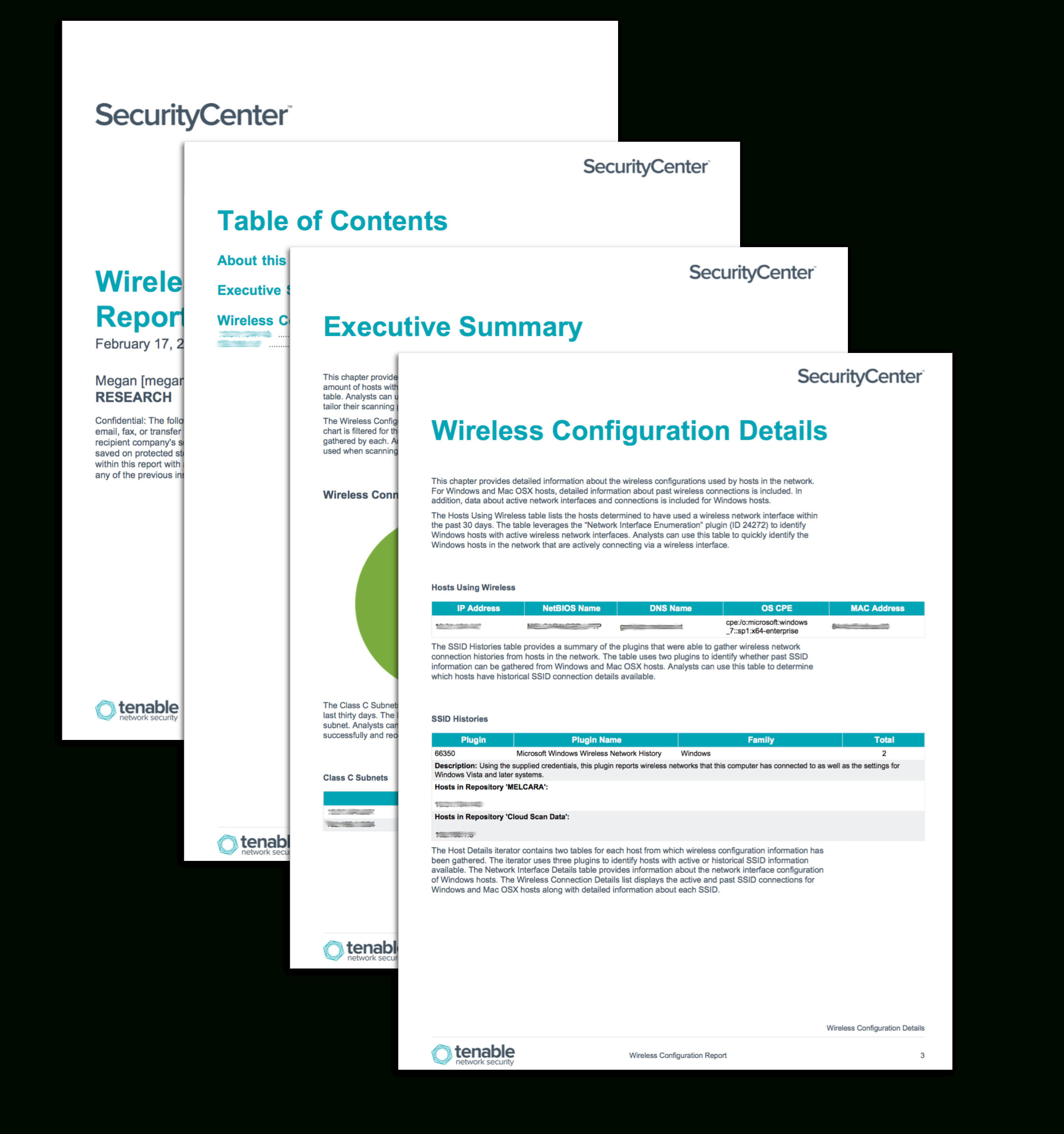 Wireless Configuration Report - Sc Report Template | Tenable® Inside It Support Report Template