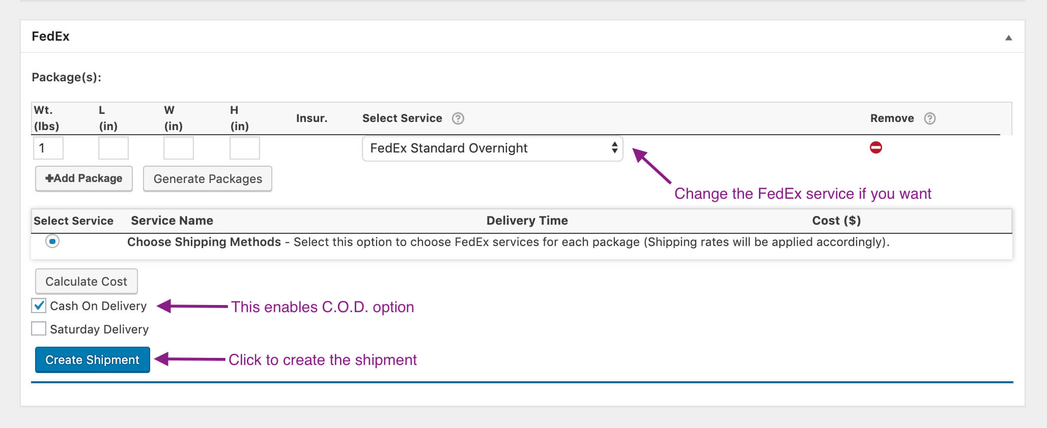 Woocommerce Fedex Shipment Tracking And Scheduling Pickups Throughout Fedex Label Template Word