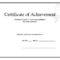 Word Certificate Of Achievement Template – Yatay With Regard To Certificate Of Achievement Template Word