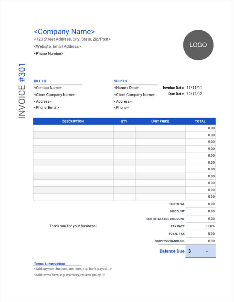 Word Invoice Template | Free To Download | Invoice Simple Within Free Printable Invoice Template Microsoft Word