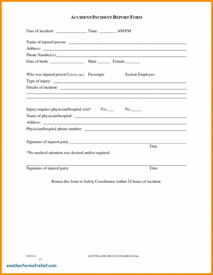 Workplace Incident Report Form Nsw – Yatay.horizonconsulting.co Intended For Hazard Incident Report Form Template