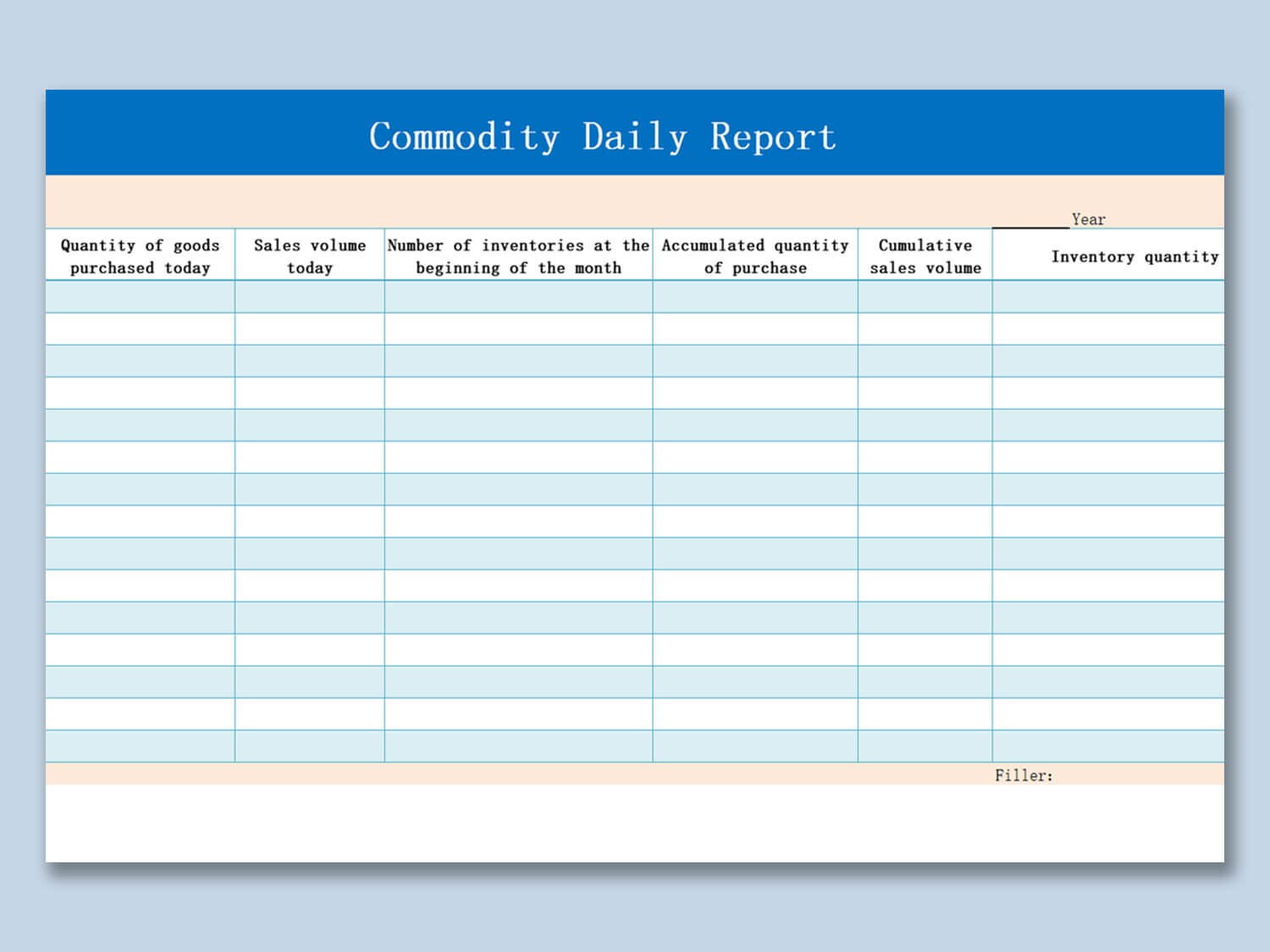 Wps Template – Free Download Writer, Presentation Intended For Daily Report Sheet Template