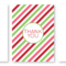 Writing Thank You Cards | Madebycristinamarie Regarding Christmas Thank You Card Templates Free