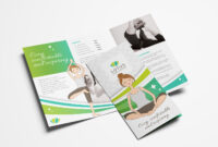 Yoga Studio Tri-Fold Brochure Template In Psd, Ai &amp; Vector throughout Tri Fold Brochure Template Illustrator