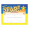 You're A Star! Gold Foil Stamped Certificate Intended For Star Of The Week Certificate Template