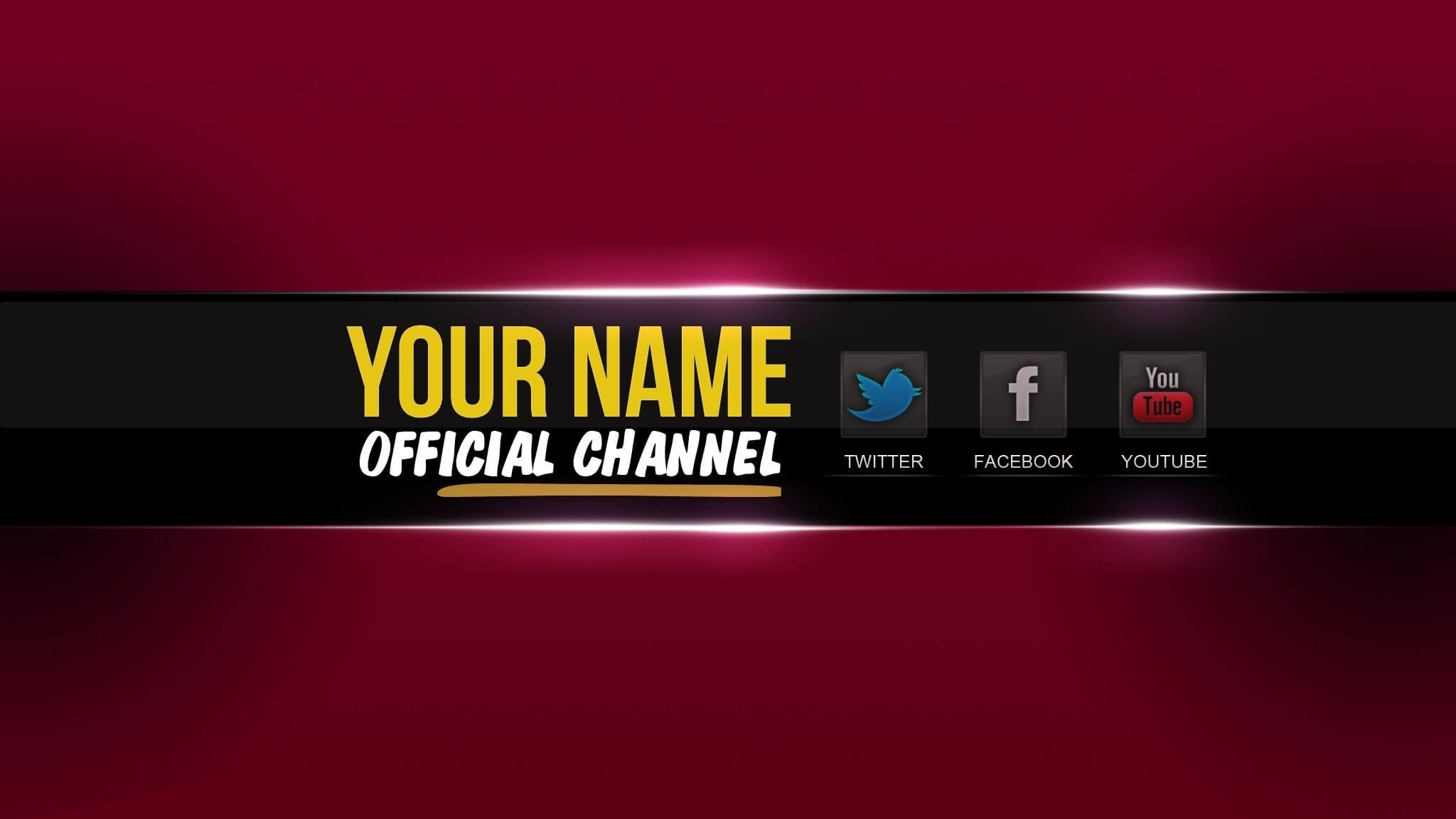 Youtube Banner Wallpaper (90+ Images) With Youtube Banners Template